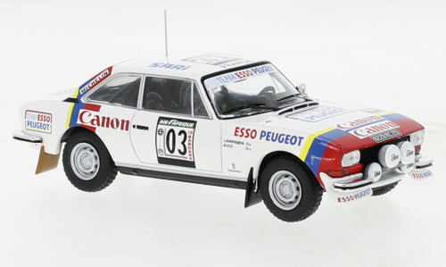 Peugeot 504 Coupe V6 No.3 Rally Cote d'Ivoire 1978 Lampinen/Aho - 1:43